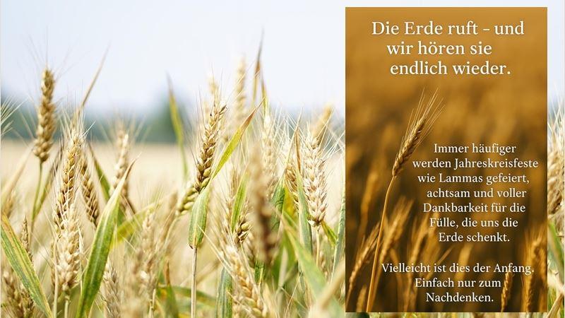 Getreide zu Lammas