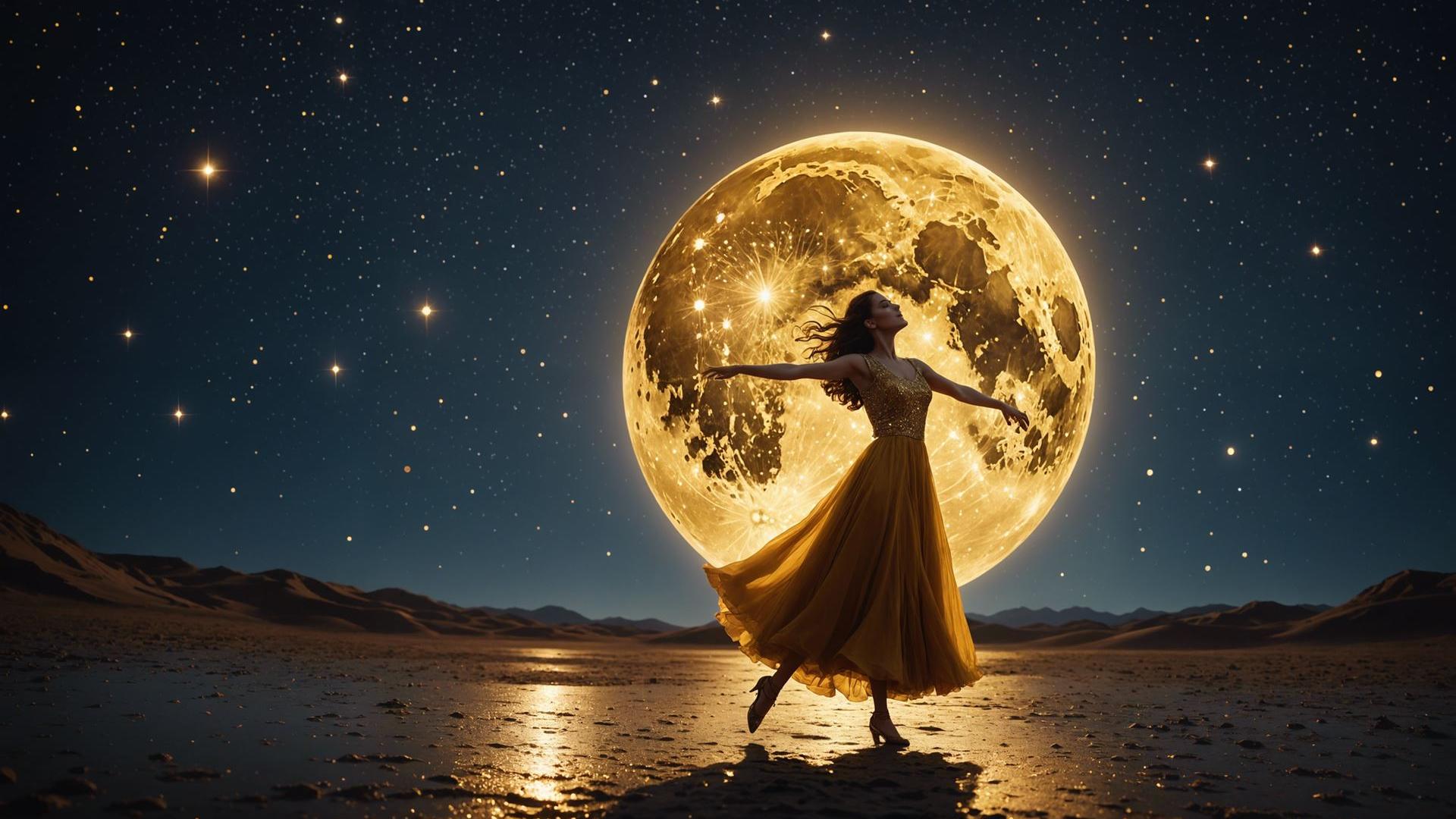 tanzen im Mondschein